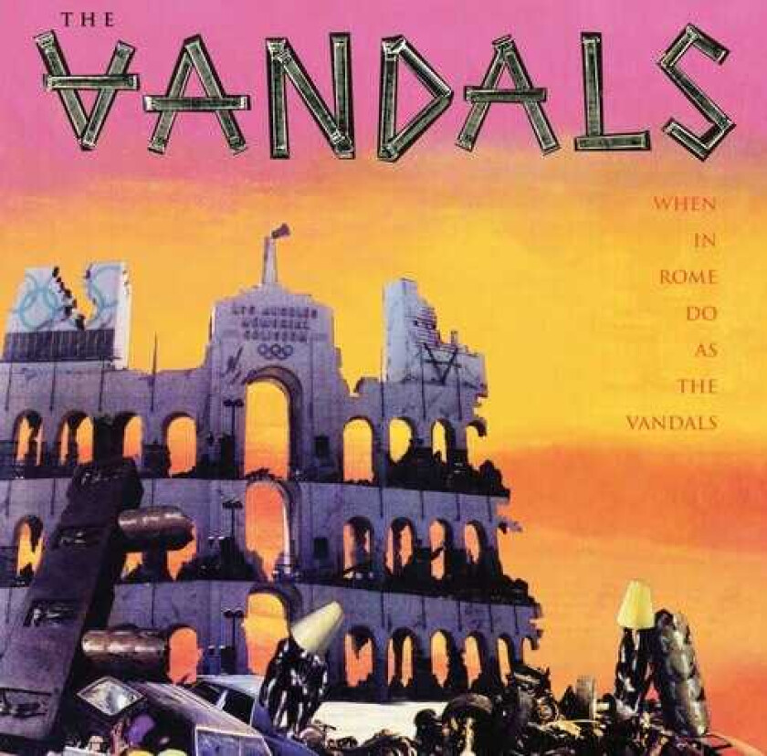 The Vandals When In Rome Do As The Vandals Pink/black LP/Vinyl