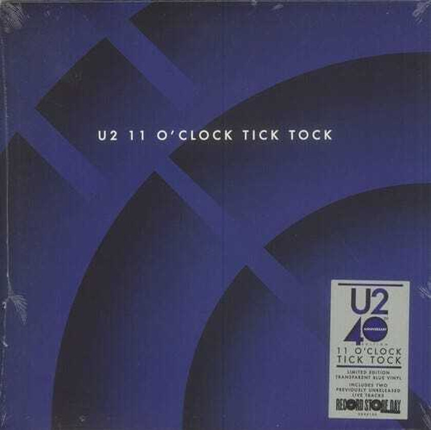 U2 11 Oclock Tick Tock (40th Anniversary Edition) LP/Vinyl