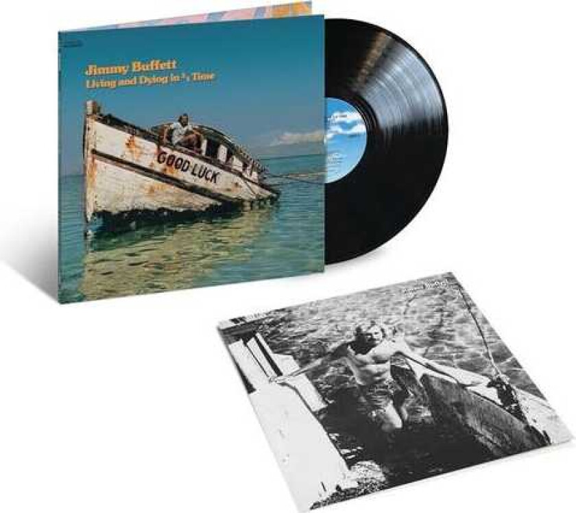 Jimmy Buffett Living And Dying In 3/4 Time LP/Vinyl