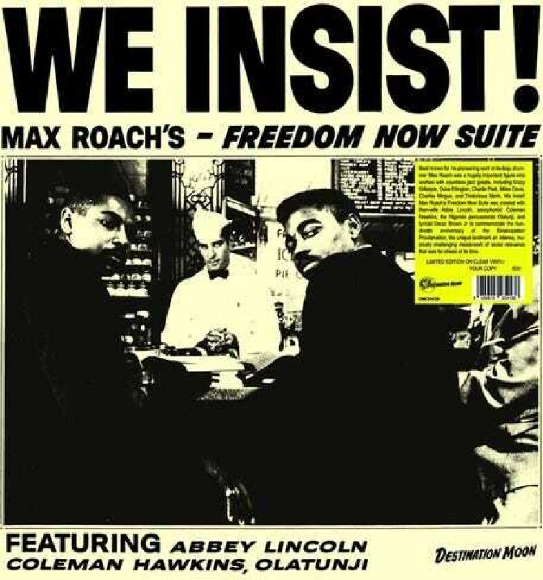 Max Roach We Insist Max Roach's Freedom Now Suite LP/Vinyl