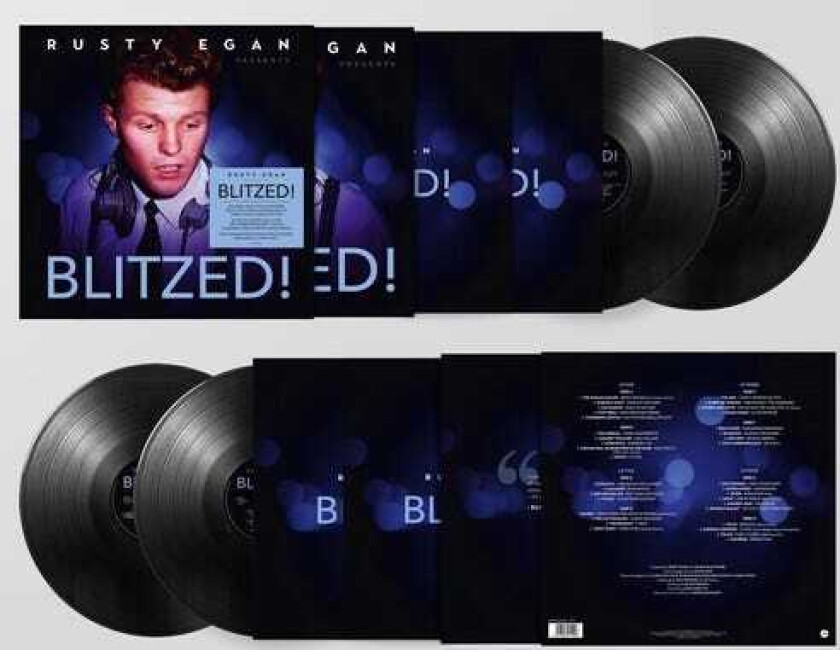 Diverse Artister Rusty Egan Presents Blitzed LP/Vinyl