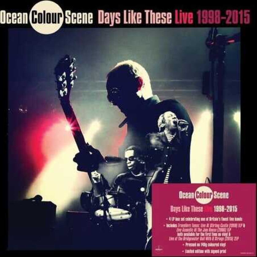 Ocean Colour Scene Days Like These: Live 19982015 LP/Vinyl
