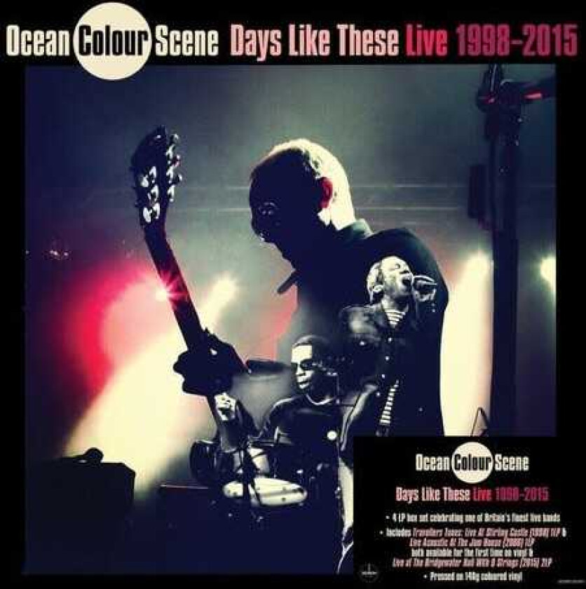 Ocean Colour Scene Days Like These: Live 19982015 LP/Vinyl