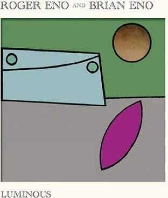 Roger Eno & Brian Eno Luminous LP/Vinyl