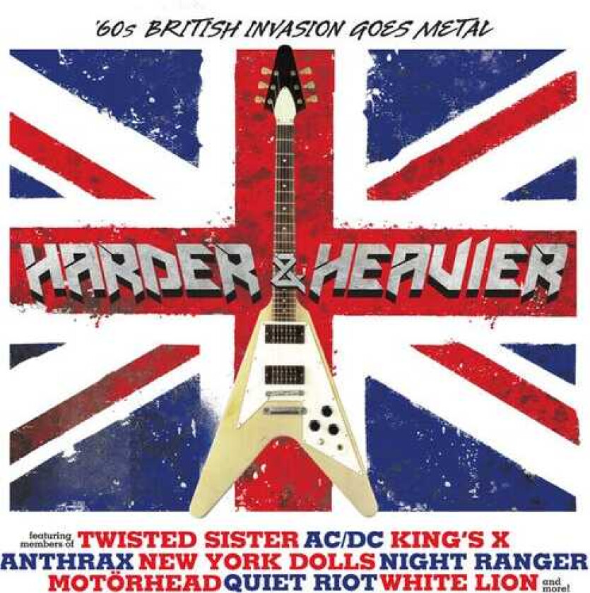 Diverse Artister Harder & Heavier 60s British Invasion LP/Vinyl