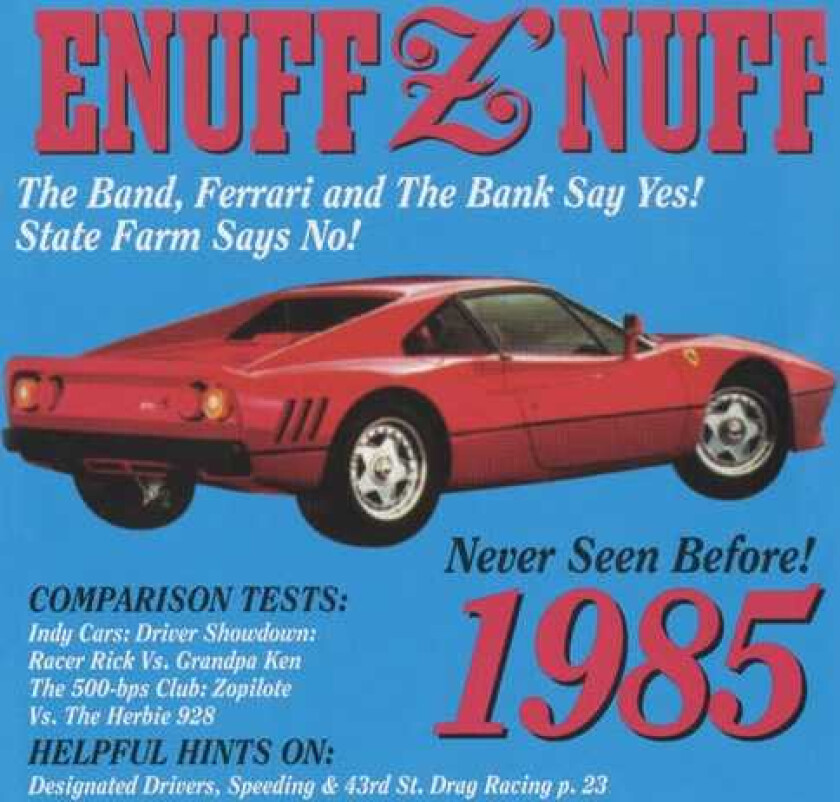 Enuff Z'Nuff 1985 LP/Vinyl