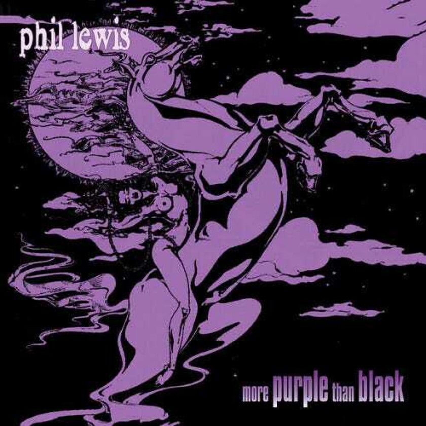 Phil Lewis More Purple Than Black Purple LP/Vinyl