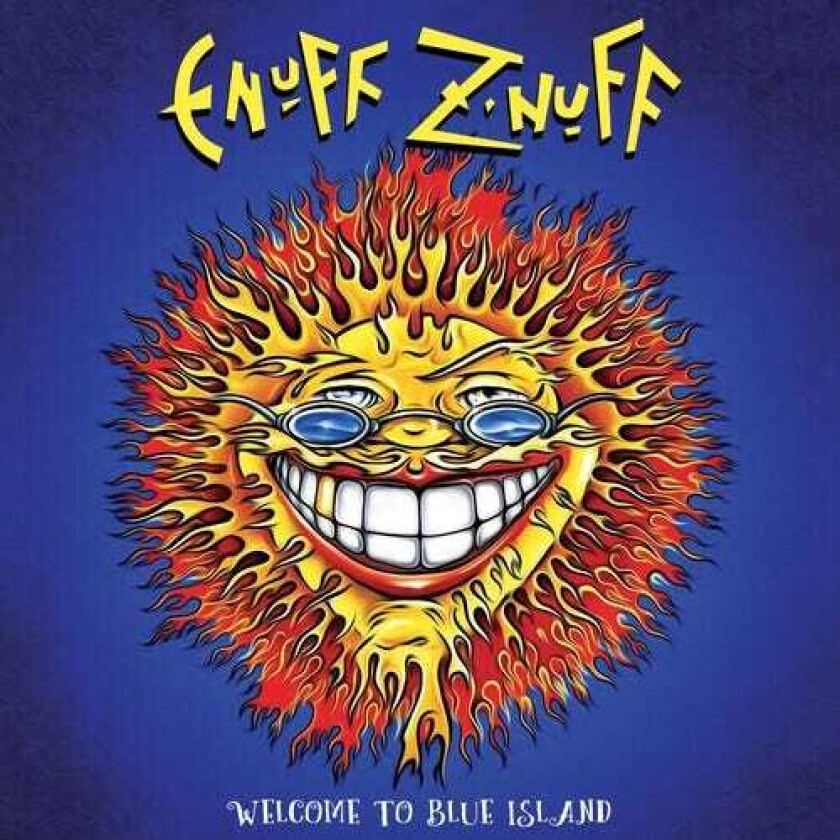 Enuff Z'Nuff Welcome To Blue Island Blue LP/Vinyl