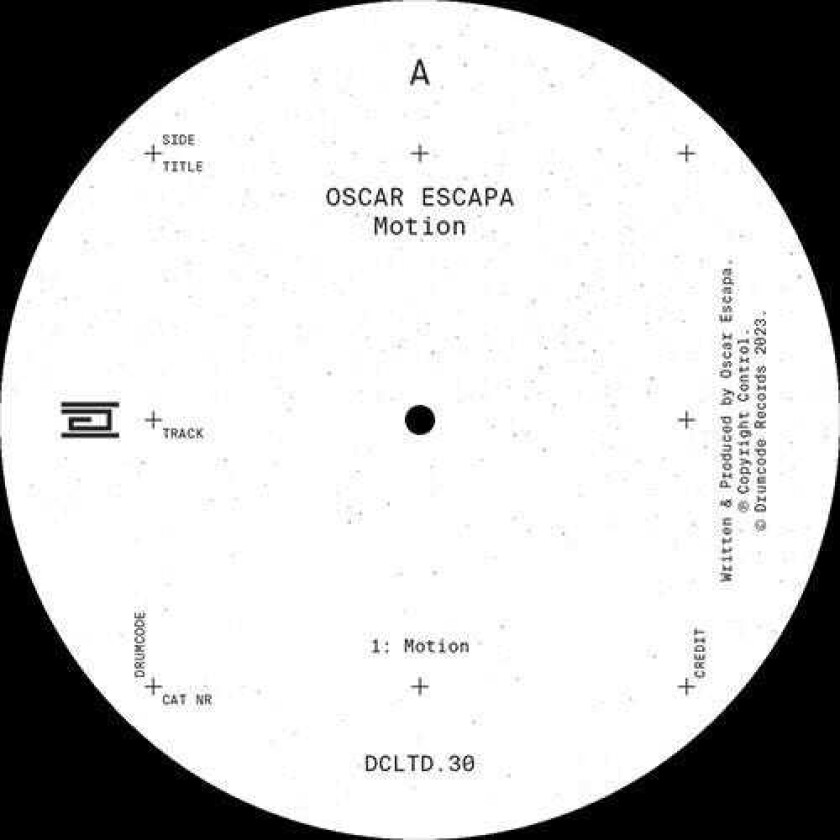 Oscar Escapa Motion LP/Vinyl