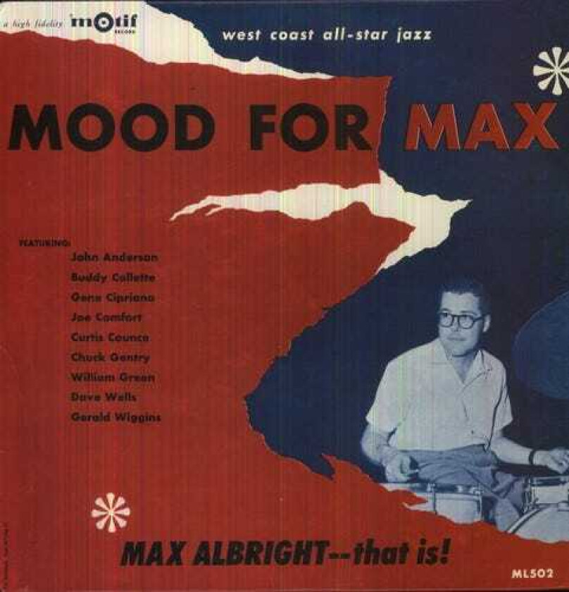 Max Albright Mood For Max LP/Vinyl