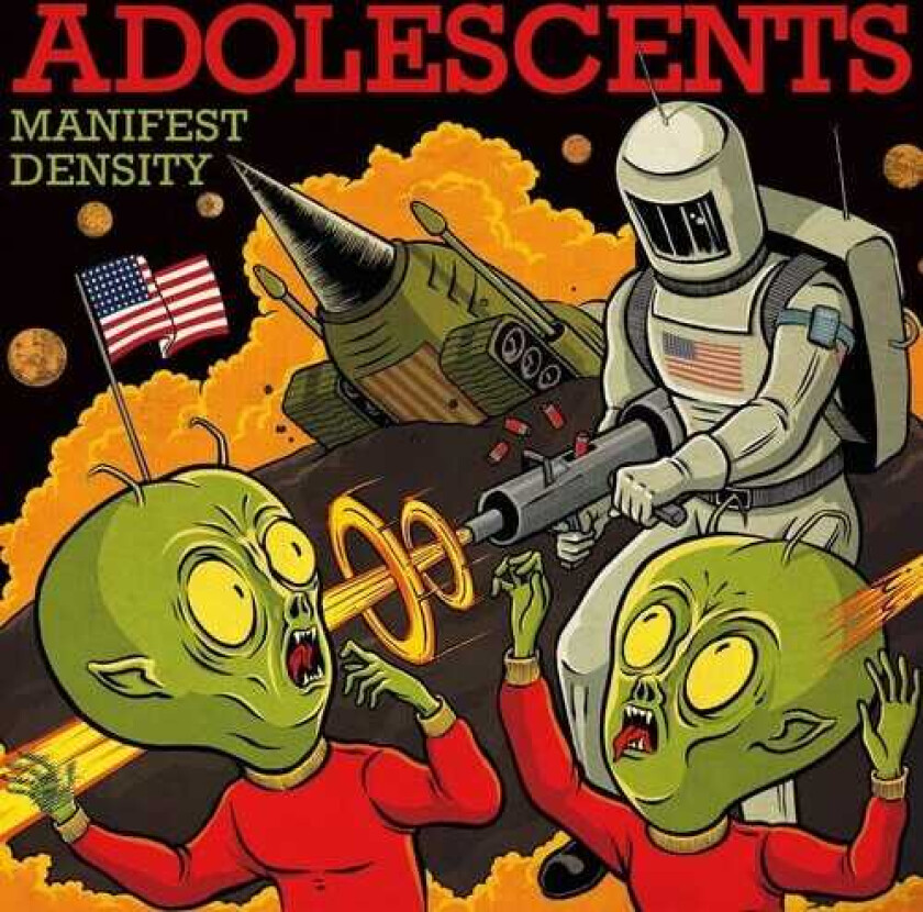 The Adolescents Manifest Destiny LP/Vinyl