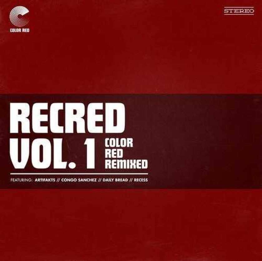 Diverse Artister Recred Vol. 1: Color Red Remixed (ep) LP/Vinyl
