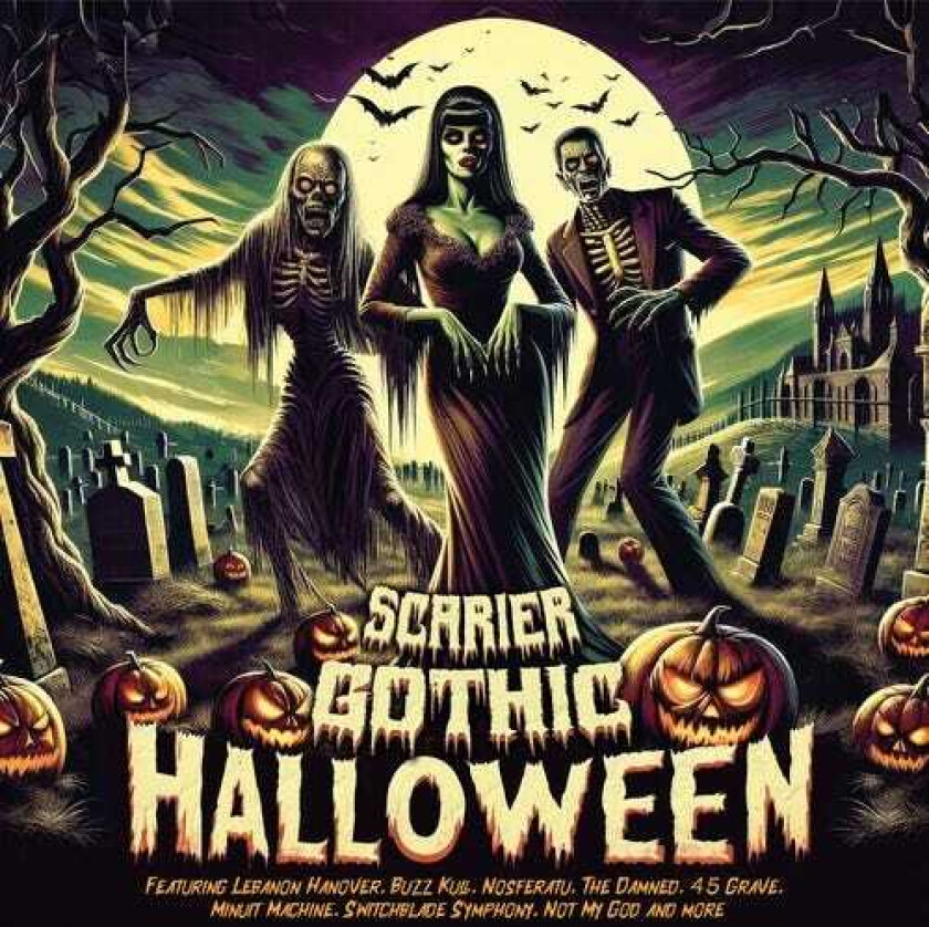 Diverse Artister Scarier Gothic Halloween LP/Vinyl