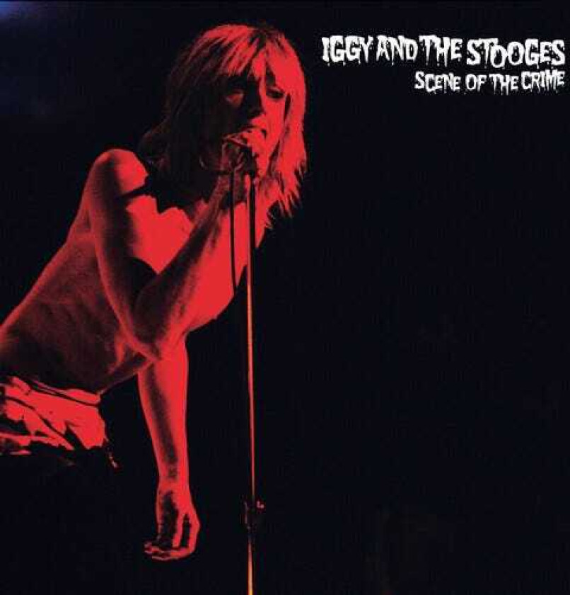 Iggy & The Stooges Scene Of The Crime Red Marble LP/Vinyl