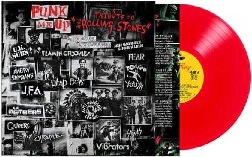 Diverse Artister Punk Me Up Tribute To Rolling Stones LP/Vinyl