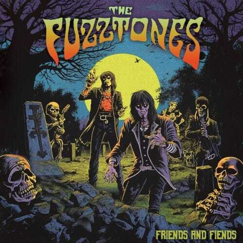 The Fuzztones Friends & Fiends Orange LP/Vinyl