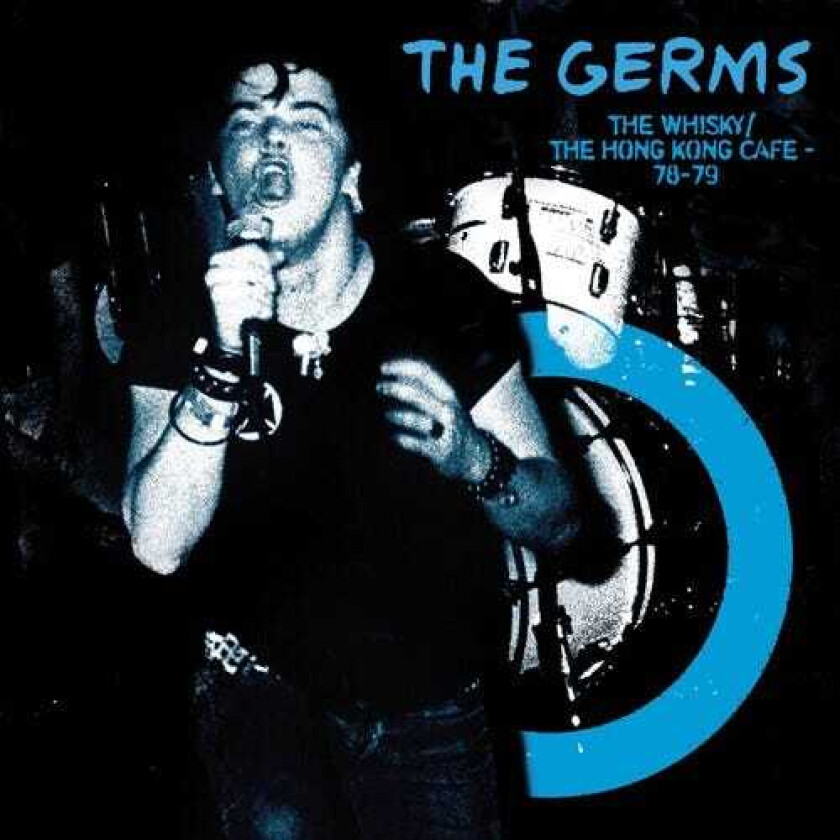 The Germs Whisky Hong Kong Cafe Blue LP/Vinyl