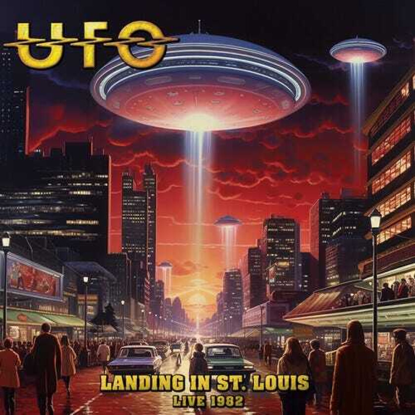 UFO Landing In St. Louis Live 1982 Gold LP/Vinyl