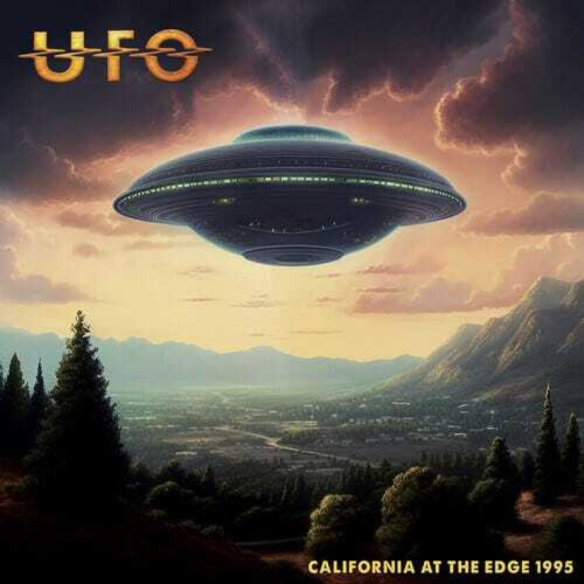 UFO California At The Edge 1995 Red LP/Vinyl