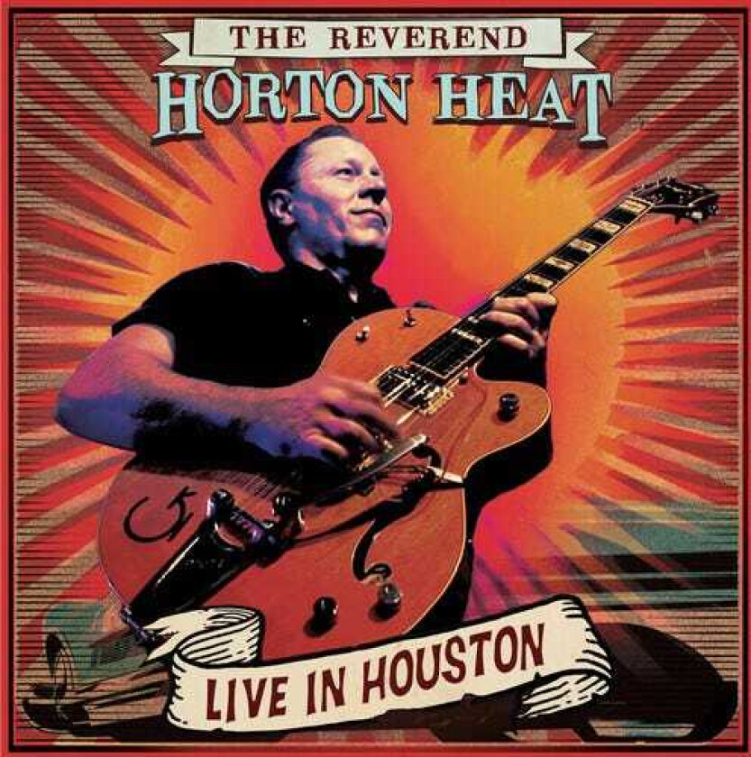 The Reverend Horton Heat Live In Houston Red Marble LP/Vinyl