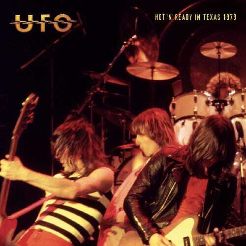 UFO Hot N' Ready In Texas 1979 Silver LP/Vinyl