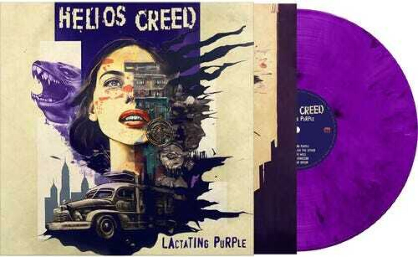 Helios Creed Lactating Purple Purple Marble LP/Vinyl