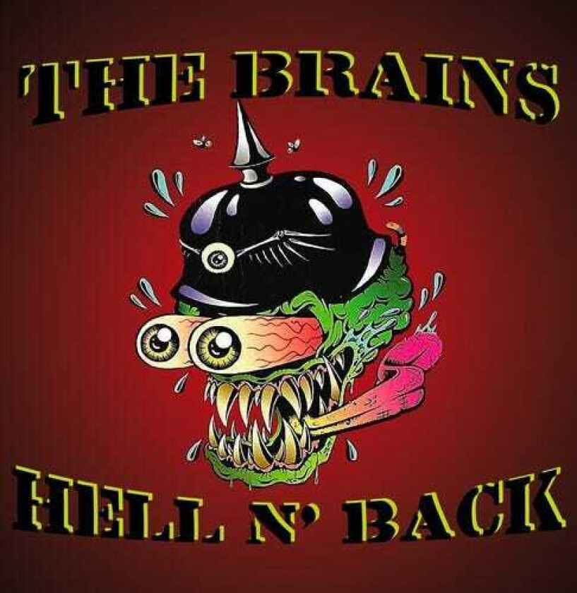 The Brains Hell N' Back Red Marble LP/Vinyl