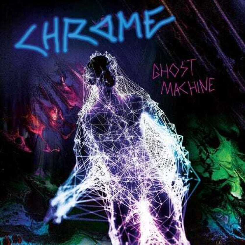 Chrome Ghost Machine Blue/purple Splatter LP/Vinyl
