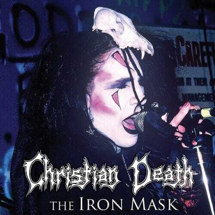 Christian Death Iron Mask Silver/purple Splatter LP/Vinyl