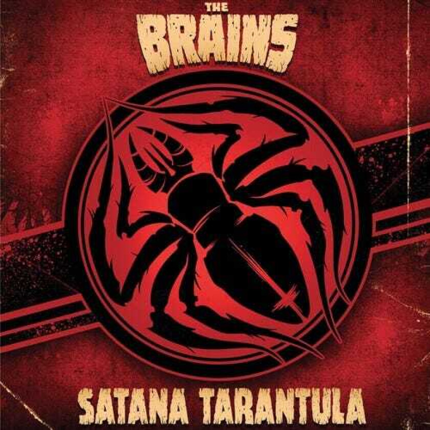 The Brains Satana Tarantula Gold/red Splatter LP/Vinyl