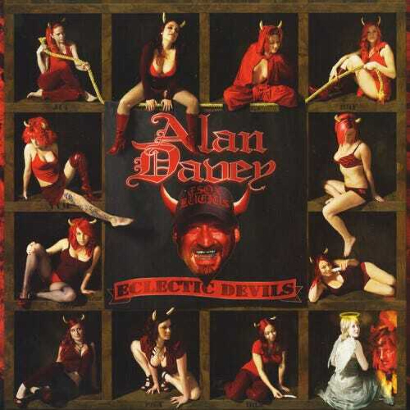 Alan Davey Eclectic Devils LP/Vinyl