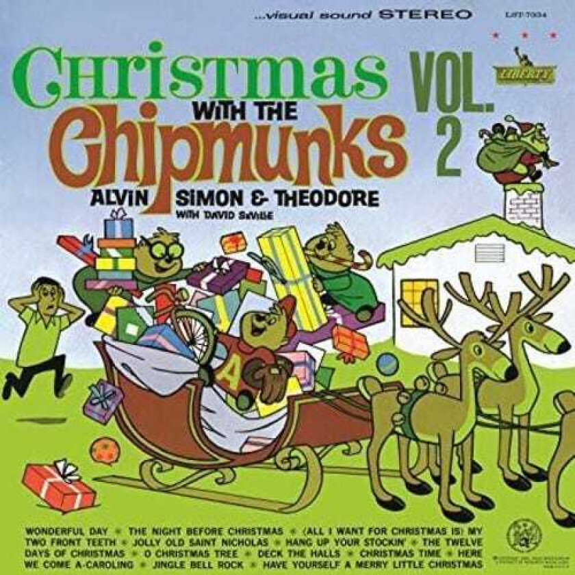 Diverse Artister Christmas With The Chipmunks 2 LP/Vinyl