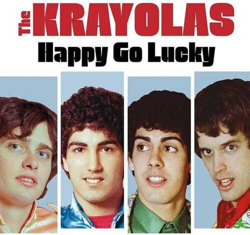 The Krayolas Happy Go Lucky Neon Orange LP/Vinyl