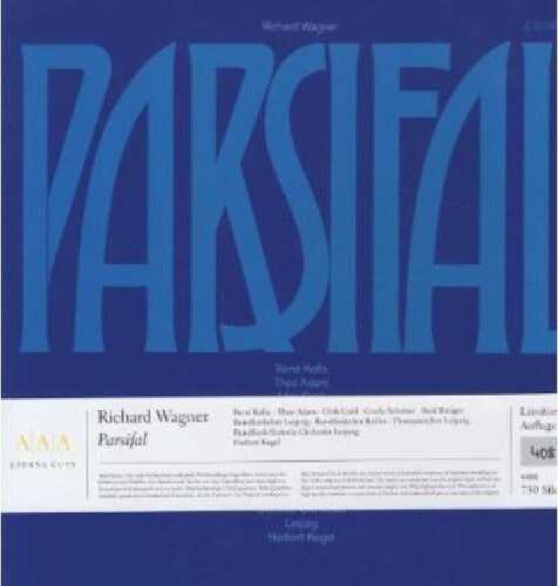Bilde av HERBERT KEGEL Parsifal LP/Vinyl