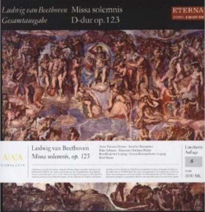 Missa Solemnis Op 123 LP/Vinyl