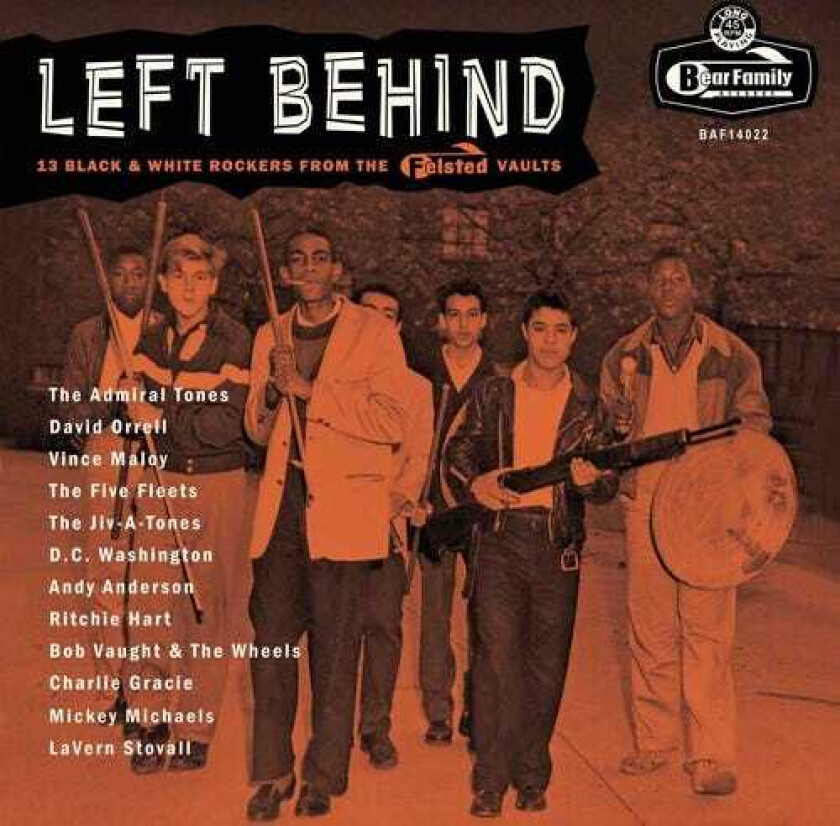 Diverse Artister Left Behind: 13 Black & White Rockers From / Var LP/Vinyl
