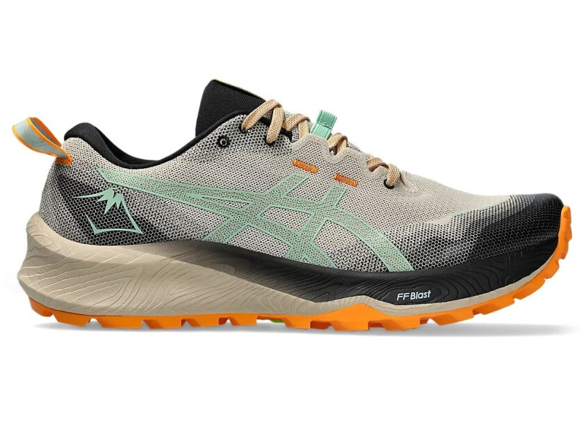 Asics Men's Gel-Trabuco 12 47, Feather Grey/Dark Mint