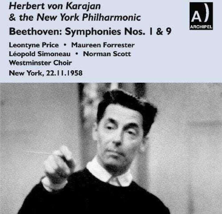 New York Philharmonic Symphonies 9 1 & 5 CD