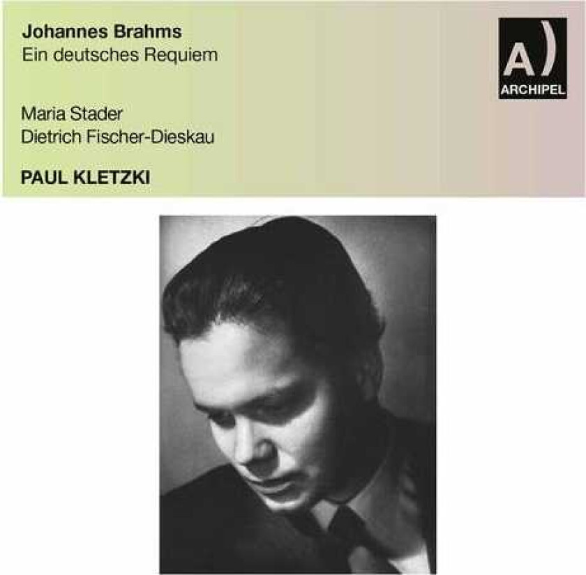 Paul Kletzki, Dietrich FischerDieskau, Maria Stader German Requiem CD