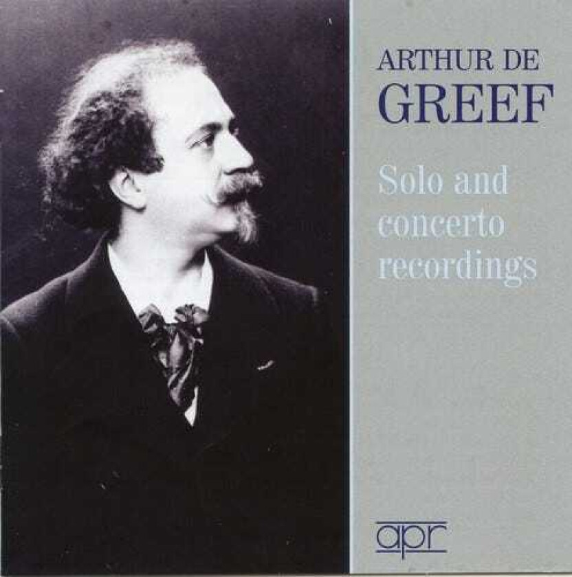 Arthur De Greef Solo & Concerto Recordings CD