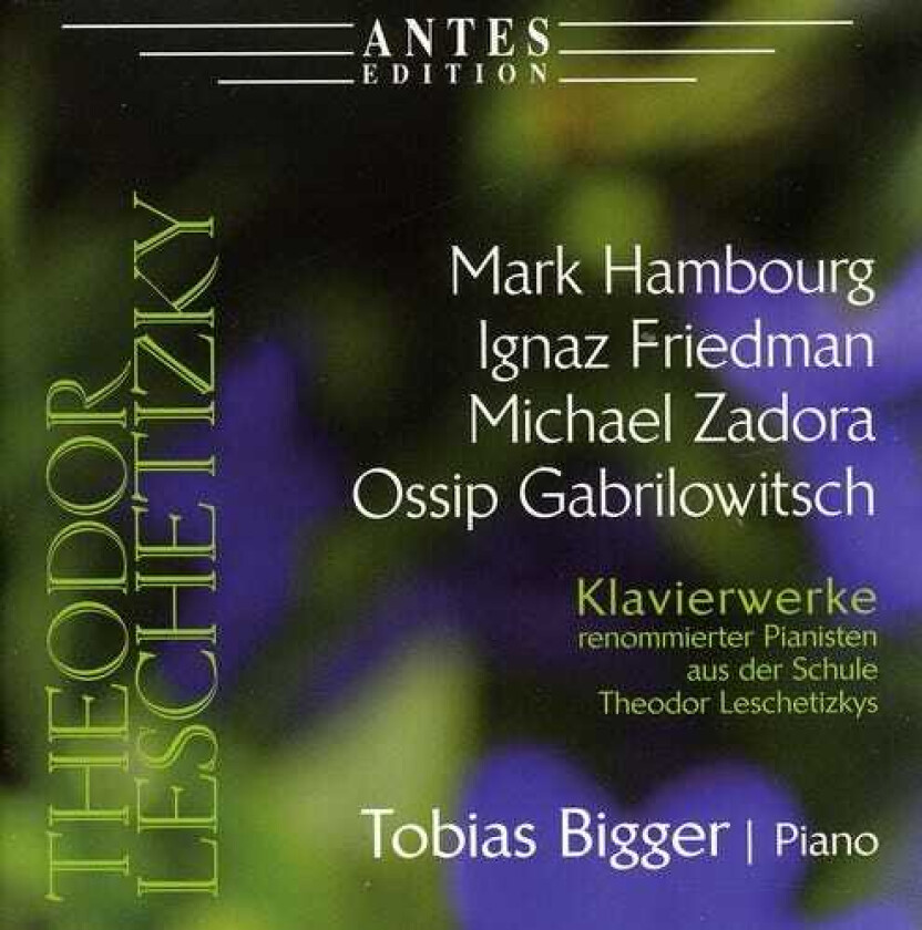 Tobias Bigger Leschetizky School CD