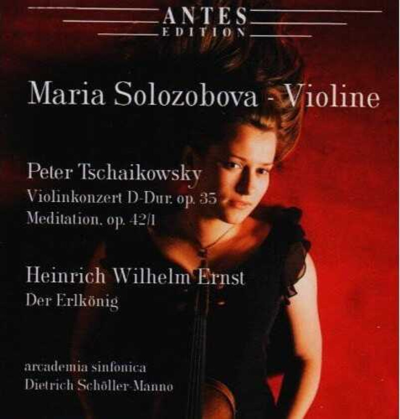 Tchaikovsk, Arcademia Sinfonica, Solozobova Cto For Violin & Orch / Der Elkonig CD