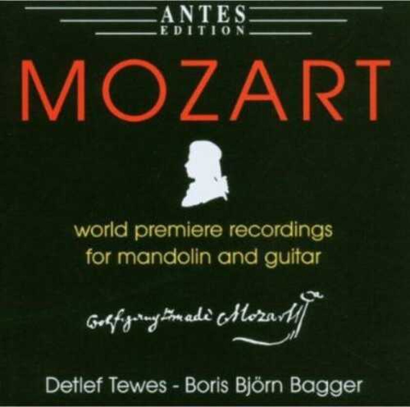 Boris Bj Rn Bagger, Boris Björn Bagger, DETLEF TEWES Works For Mandolin & Guitar CD