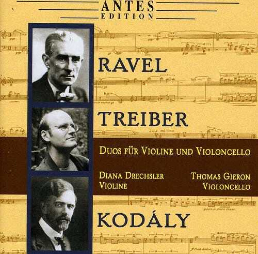 Thomas Gieron Duos For Violin & Violincello CD