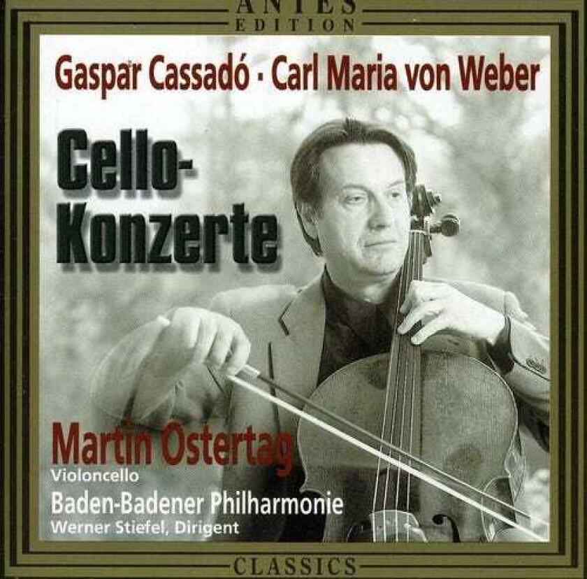 Martin Ostertag Cello Concertos CD