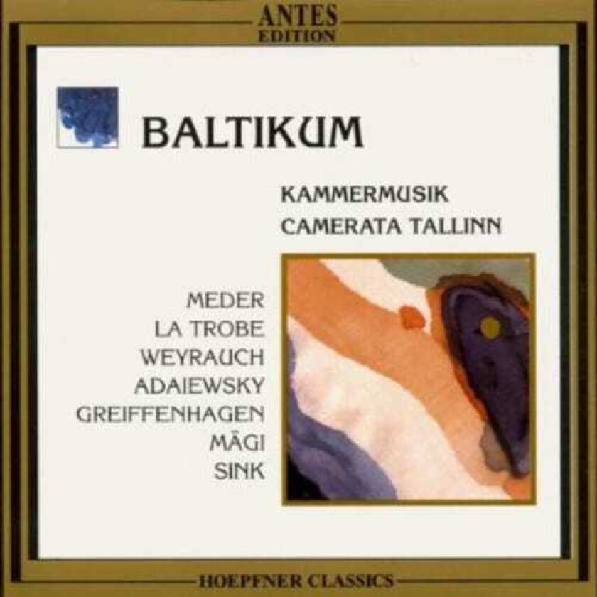 Meder, Tammel, Camerata Tallinn Chamber Music From Baltic States CD