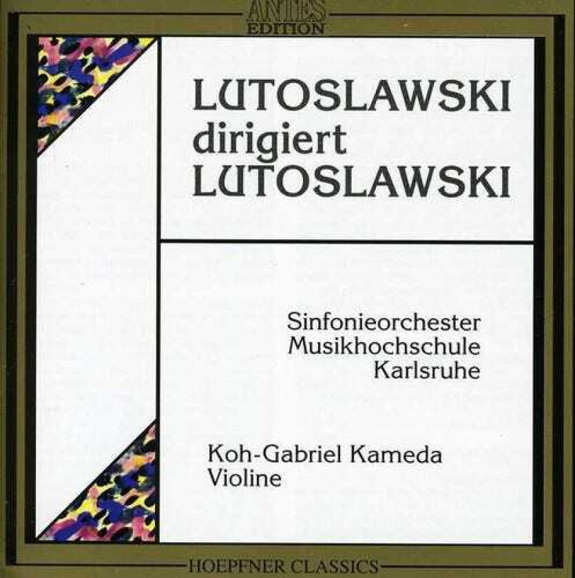 Koh Gabriel Kameda Lutoslowski Dir Lutoslowski CD