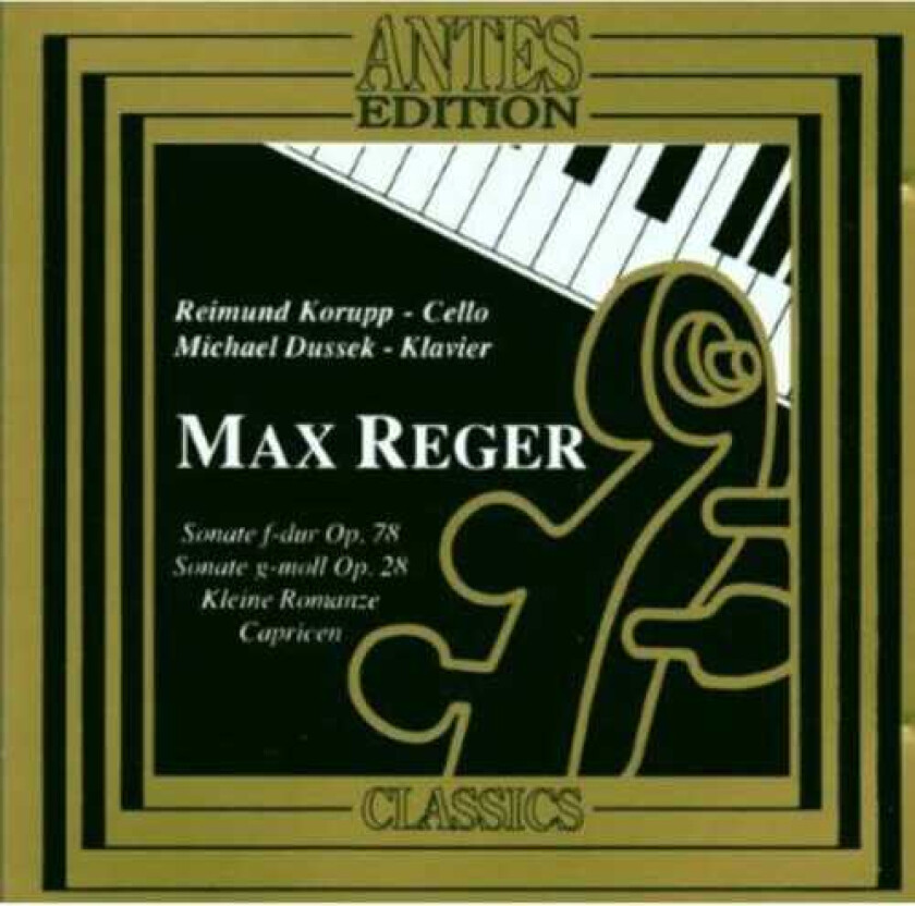 Reimund Korupp Sonatas For Cello & Piano CD