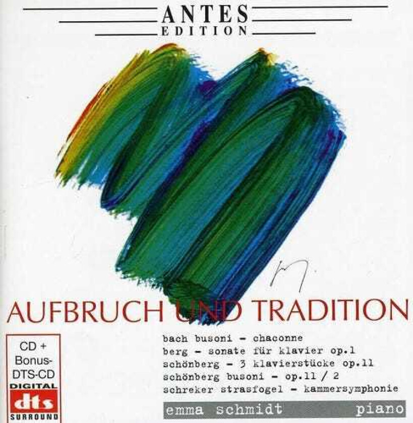Emma Schmidt Aufbruch Und Tradition CD