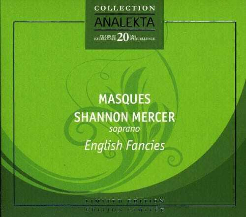 Ensemble Masques, Shannon Mercer, John Jenkins, Thomas Campion English Fancies CD